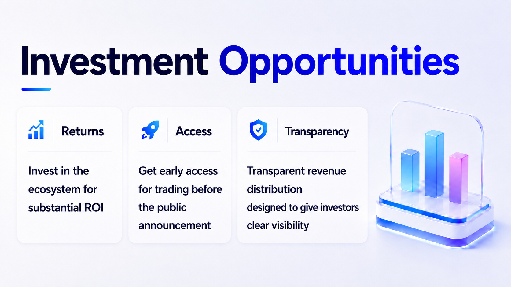 Investment — early participation and long-term ecosystem growth